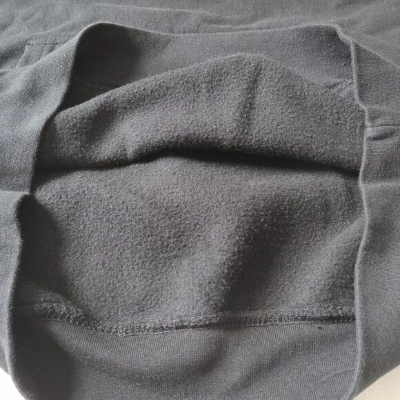 Clickbait Black Embroidered Drawstring Hooded Sweatshirt David Dobrik Size Large - Picture 7 of 12